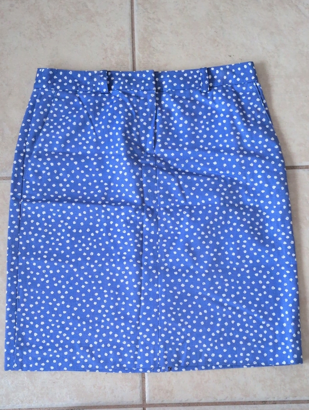 Brooks Brothers 346 Blue Skirt Size 8